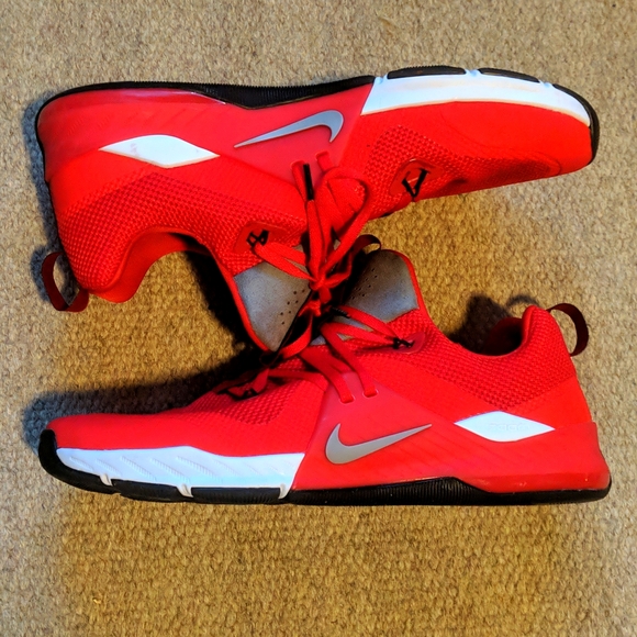Nike Mens Zoom Train Command AO4397 661 Ohio State Buckeye NCAA OSU Red White 13 - Picture 2 of 8